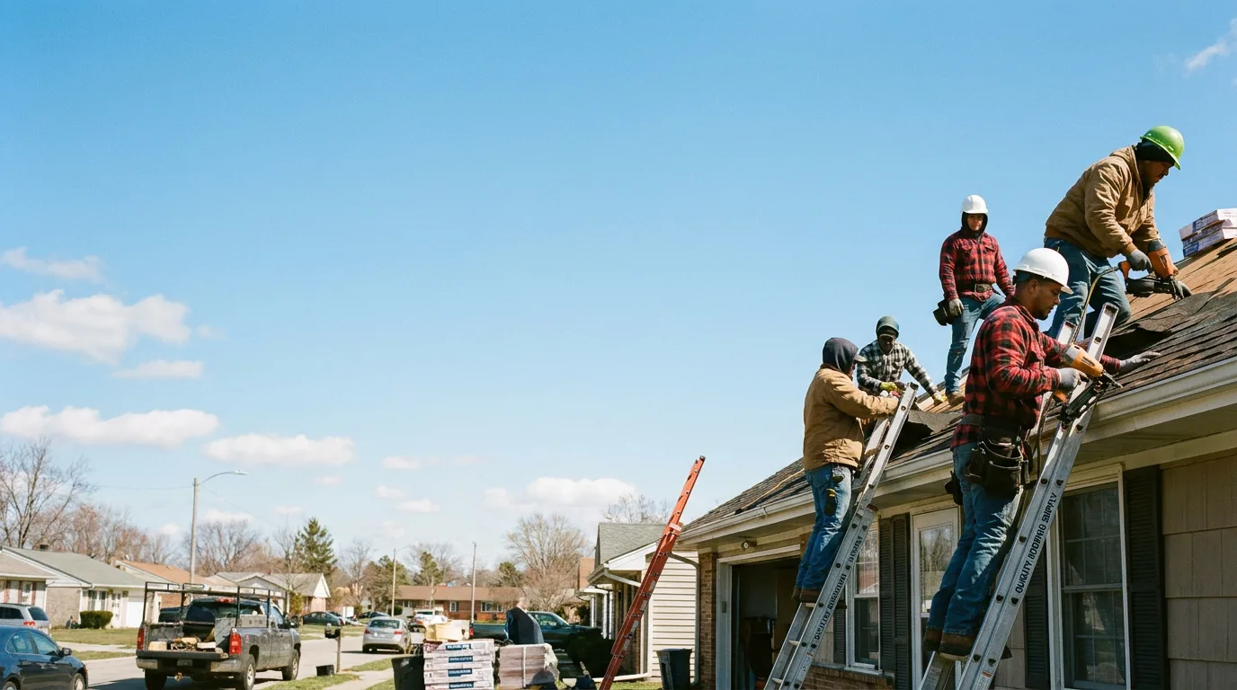 Roofing in Rufe, OK near me